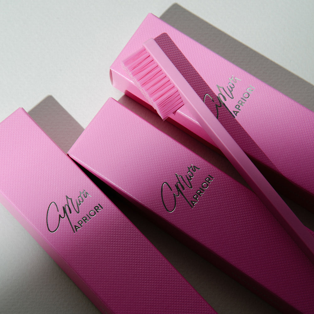 Apriori Periuta de dinti Bubblegum Pink Silver Soft