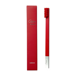 Apriori Periuta de dinti Carmine Red Silver Medium
