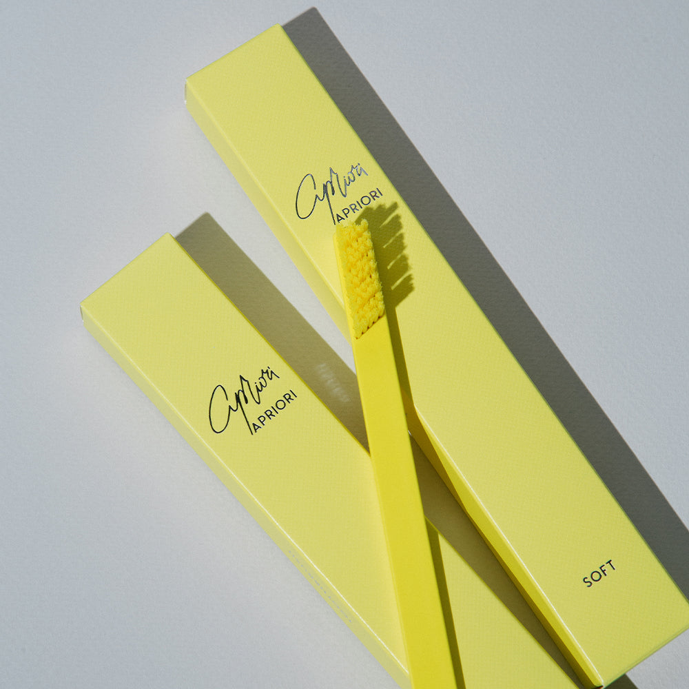 Apriori Periuta de dinti Sunflower Yellow Silver Soft