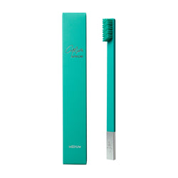 Apriori Periuta de dinti Turquoise Blue Silver Medium