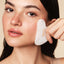 Piatra Gua Sha din Jad Alb